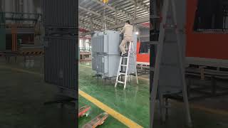 33 KV Transformer tank packing and shipping [upl. by Tisbe]