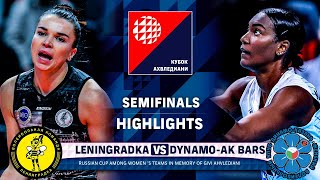 Leningradka vs DynamoAk Bars  SemiFinals  Highlights  Russian Ahvledianis Cup [upl. by Llebpmac94]