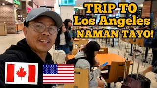 CANCUN MEXICO TO LOS ANGELES USA TRAVEL VLOG  BUHAY SA CANADA 🇨🇦 [upl. by Mariellen86]