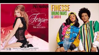 London Finesse  Fergie X Bruno Mars Ft Cardi B Mashup [upl. by Everara]