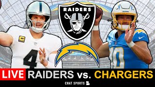 Raiders vs Chargers Live Streaming Scoreboard Free PlayByPlay Highlights Boxscore  NFL Week 1 [upl. by Osana]