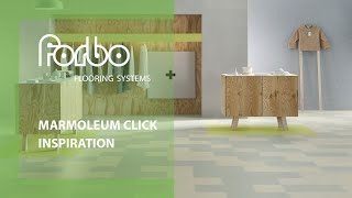 Marmoleum Click  Inspiration  Forbo Flooring Systems [upl. by Uok]