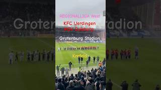 Regionalliga West KFC Uerdingen  MSV Duisburg Grotenburg Einlauf Stadion Krefeld shortvideo Teil 2 [upl. by Oloapnaig953]