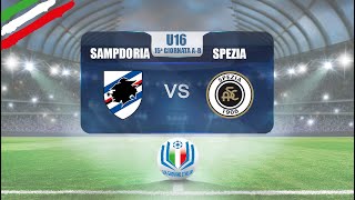 Highlights SampdoriaSpezia U16 AB 15ª giornata stagione 202223 [upl. by Enortna196]