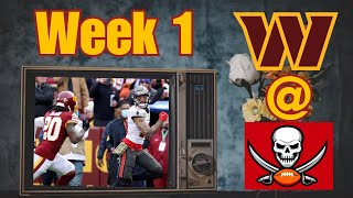 Who We’re Watching Commanders vs Bucs  Pick 6 [upl. by Ahsuas]