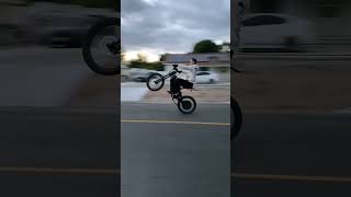 12000w 72v Stealth Bomber Wheelie 🏍️ shorts [upl. by Libbey]