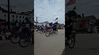 Lilac festival 2024 Mackinac Island Michigan shortsvideo shorts festival parade michigan [upl. by Reema726]