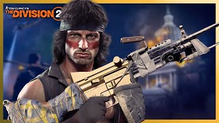 PESTILENCE BUILD IS 500 MORE RAMBO WITH GOLDEN BULLET THE DIVISION 2 SEASON 11 EXOTIC LMG [upl. by Belda]