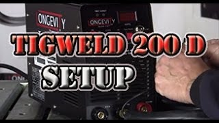 Longevity TIGWELD 200D  110V220V 200 Amp TIG  180 Amp STICK Welder [upl. by Hymie40]