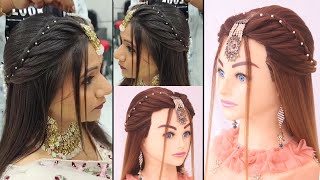 2 New easy open hairstyles for wedding l Engagement Bridal hairstyles l Trending hairstyles [upl. by Joni]