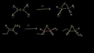 Preparation of epoxides Stereochemistry  Organic chemistry  Khan Academy [upl. by Nyliak]