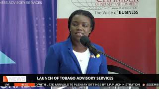 LAUNCH OF TOBAGO ADVISORY SERVICE [upl. by Ardeen539]