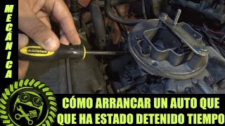 ¿Tu auto antiguo no arranca Te enseñamos cómo prenderlo y regular el carburador [upl. by Niar]