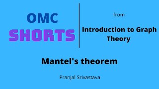 Mantels theorem by Pranjal Srivastava [upl. by Zela]