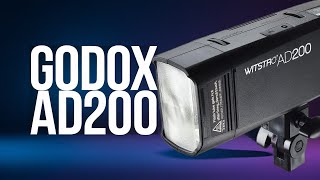 Godox Ad200  Speedlight for headshot photography [upl. by Christoper]