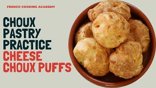 Easy cheese choux puff recipe Gougères  3 simple steps to get it right [upl. by Mariska]