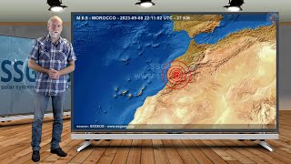 Planetary amp Seismic Update 13 September 2023  M 69 Morocco [upl. by Azenav]