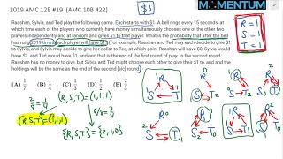 2019 AMC 12B Problem 19 [upl. by Stiruc]