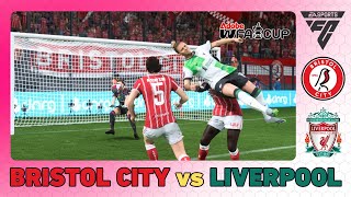 BRISTOL CITY vs LIVERPOOL  Womens FA Cup 202324 [upl. by Anitsrik309]