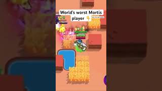 Worlds worst Mortis 💀sorry for bad quality memes funny brawlstars trash mortis sold [upl. by Tracy534]