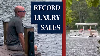 Recordbreaking Luxury Sales  Lake Burton Market Report Summer 2024 [upl. by Emiatej45]