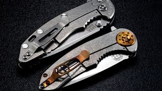 EDC Deathmatch Hinderer XM18 vs Curtiss F3 To your corners bitches [upl. by Enilarak694]