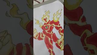 Heat blast drawing heatblast [upl. by Aikram642]