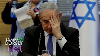 Netanyahu is blinded and cornered by the gathering of increasingly dark clouds [upl. by Amabil]