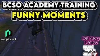 BCSO Academy Training Funny Moments  MultiPoV edit  NoPixel 40 GTARP [upl. by Aznofla]