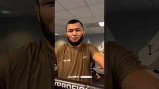 Kubanych “OMOK” Abdisalam uulu OPEN WORKOUT in the GLORY PRO FIGHT [upl. by Hubie]