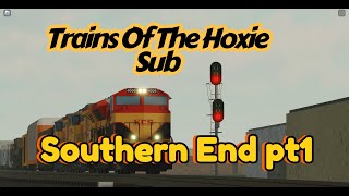 Trains Of The Hoxie Sub Southern End Part 1 [upl. by Flavian23]