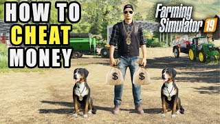 FS19 HOW TO CHEAT IN MONEY TO YOUR SAVEGAME PC Only  FARMING SIMULATOR 2019 [upl. by Enaamuj]