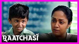 Raatchasi Tamil Movie  Hareesh tries to bribe Jyothika  Jyothika  Hareesh Peradi  Sathyan [upl. by Niel]