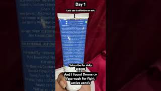 Derma co face wash uses skincare dermaco fashwash skinroutine [upl. by Carnahan]