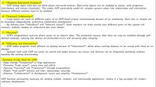 The need for object oriented programming and what are its edge over procedural programming language [upl. by Sivi]