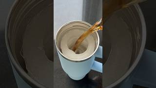 Let’s refill my tumbler asmr satisfying asmrsounds drink shorts [upl. by Adnilev]