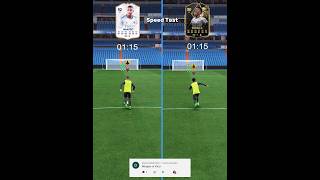 Speed Test ⚡Mbappe Vs Vini jr Who Is Faster In This Game  EA FC 24 shorts fc24 mbappe vini [upl. by Robinett777]