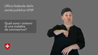 Quali sono i sintomi di una malattia da coronavirus [upl. by Oliviero]