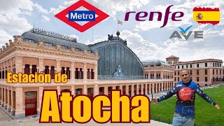 La Estación de Atocha Madrid España [upl. by Acinoev]