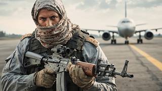 A terrorist group hijacked the plane  Hollywood Action Movie in English [upl. by Aliuqehs]