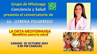 93 DIETA MEDITERRANEA por LICLORENA FIGUEREDO [upl. by Missi]