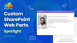 BizPortals Spotlight Web Part for Your SharePoint Intranet [upl. by Wahkuna]