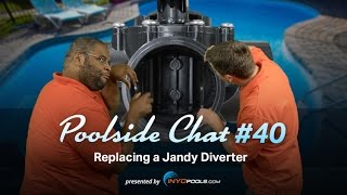 Replacing A Jandy Diverter [upl. by Bessy]