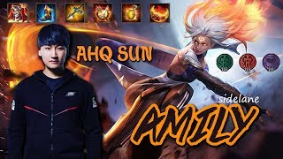 《傳說對決》See how easy it is to use Amily ahq Sun สอนเล่น amily  펜타스톰RovLiên Quân MobileAov [upl. by Nahraf]