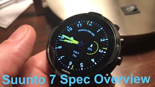 Suunto 7  Spec Overview [upl. by Legin]