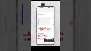 Realme 89c1268pro9pro data saver setting data save mode on settings shorts shortvideo [upl. by Ttreve]