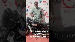 ✅SOLD✅JUST 4000 KMS YEZDI SCRAMBLER 2022🩶💙 [upl. by Brodench441]