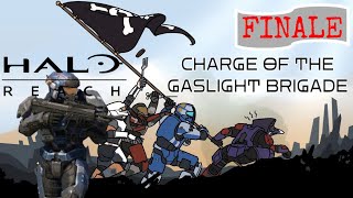 Halo Reach Charge of the Gaslight Brigade Finale  Spartans never die [upl. by Eixor999]