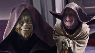 Yoda vs Palpatine but the voices have been swapped [upl. by Harrad]