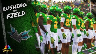 Oregon vs Oregon State Week 3 college football preview  Rushing the Field  NBC Sports [upl. by Aihseyt]